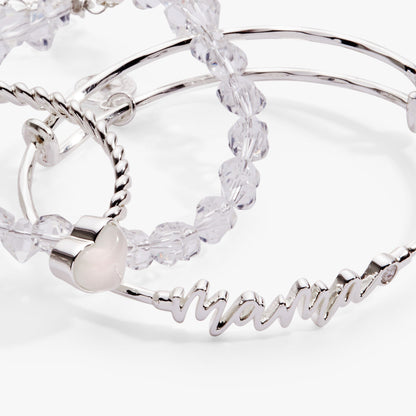 Alex and Ani Mama Bangle Set of 3