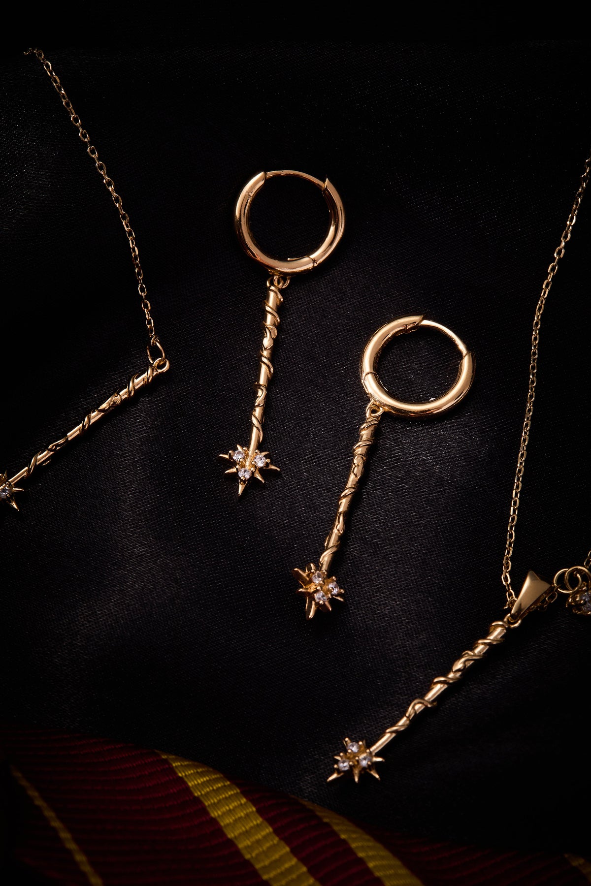 Alex and Ani Harry Potter Hermione Wand Earrings