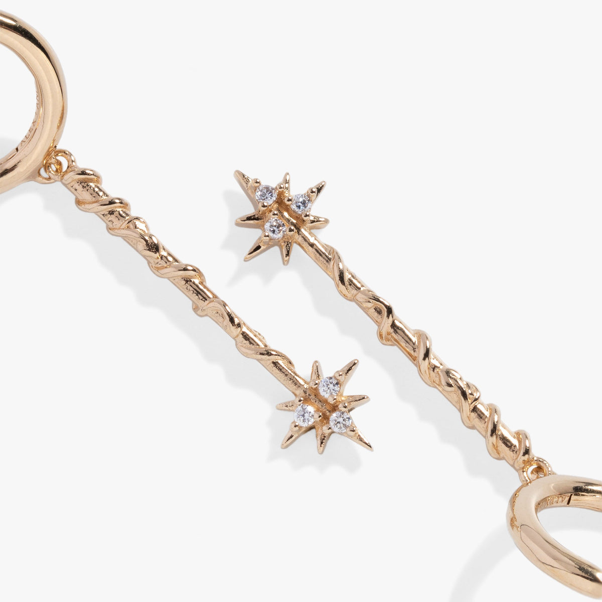 Alex and Ani Harry Potter Hermione Wand Earrings