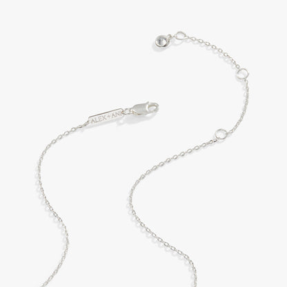 Alex and Ani Butterfly + Crystal Necklace, Adjustable