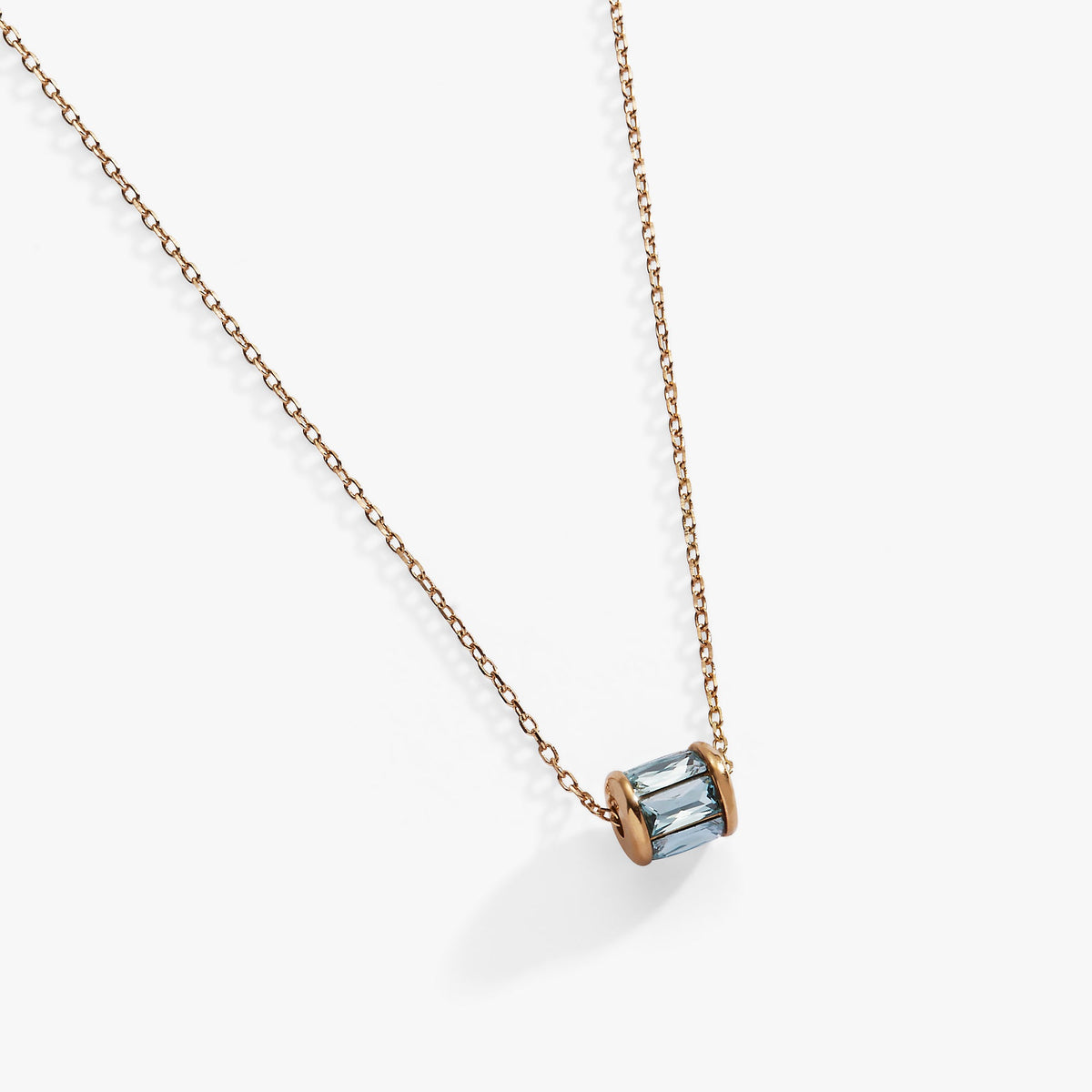 Alex and Ani March Birthstone Precious Pendant Necklace