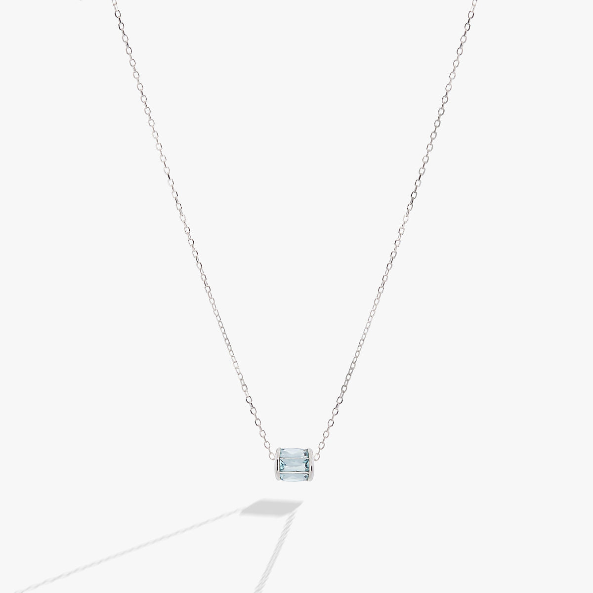 Alex and Ani March Birthstone Precious Pendant Necklace