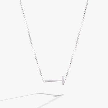 Alex and Ani Precious Elongated Initial Necklace T