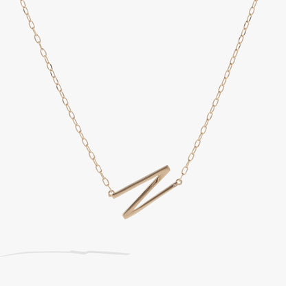 Alex and Ani Precious Elongated Initial Necklace N