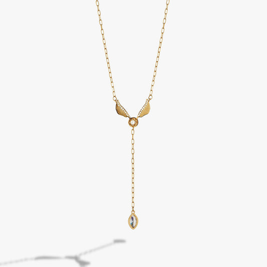 Alex and Ani Harry Potter Golden Snitch Lariat Necklace