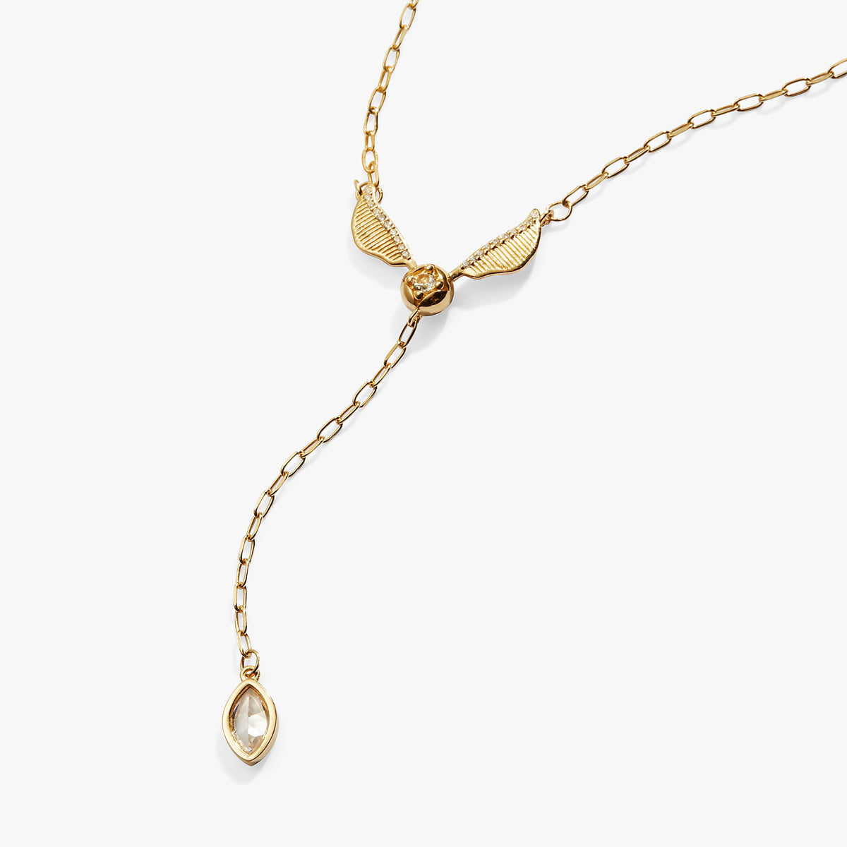 Alex and Ani Harry Potter Golden Snitch Lariat Necklace
