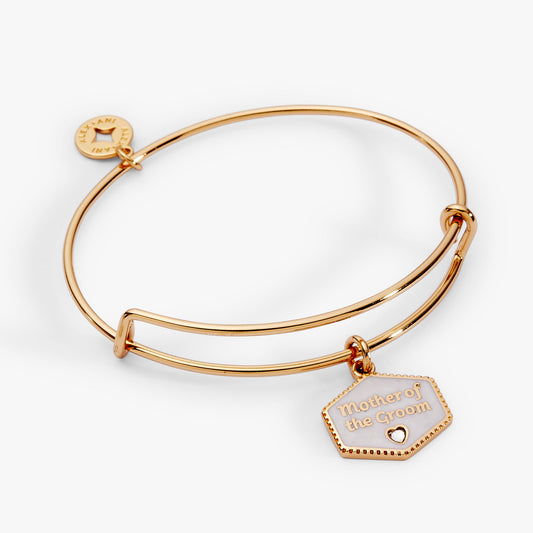 Alex and Ani Mother of the Groom MOP Charm Bangle