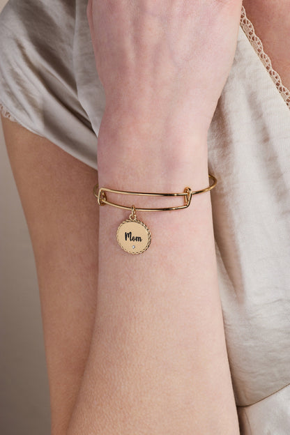 Alex and Ani Mom Charm Bangle