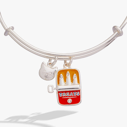 Alex and Ani Sardine Tin Duo Charm Bangle