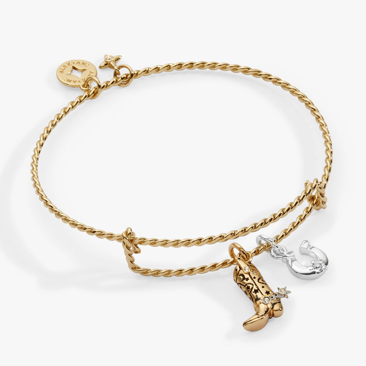 Alex and Ani Cosmic Cowgirl Duo Charm Bangle