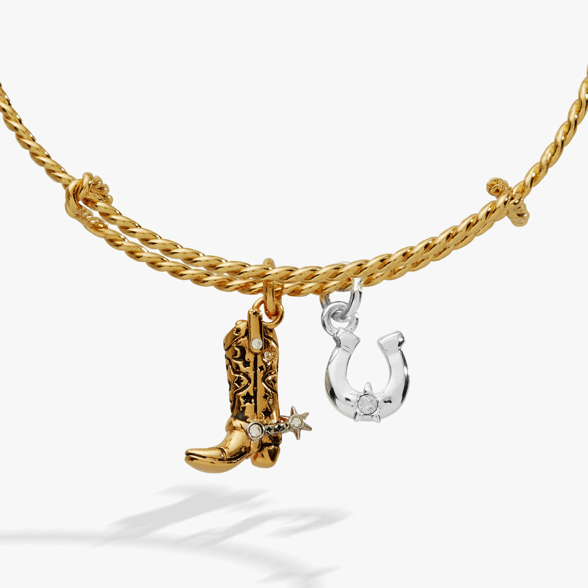 Alex and Ani Cosmic Cowgirl Duo Charm Bangle