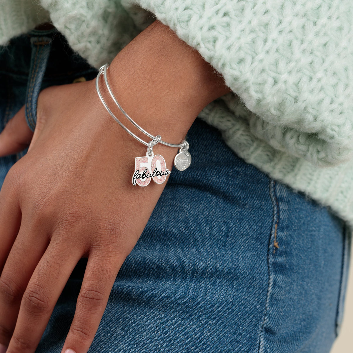 Alex and Ani Fabulous 50' Charm Bangle - Alex and Ani