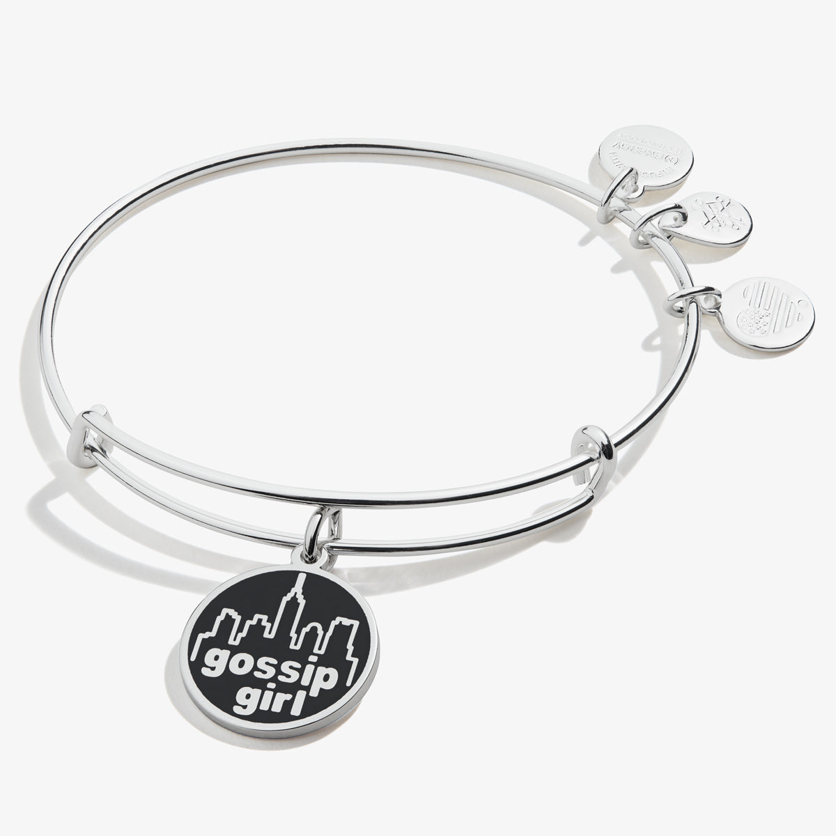 Alex and Ani Gossip Girl Logo Charm Bangle - Alex and Ani