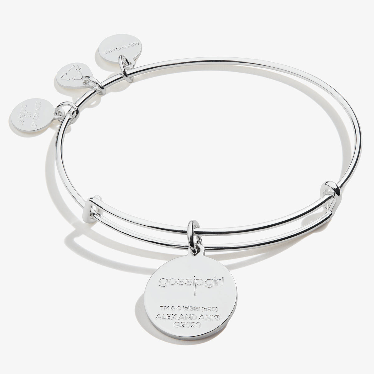 Alex and Ani Gossip Girl Logo Charm Bangle - Alex and Ani