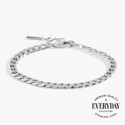 Alex and Ani Flat Curb Chain Bracelet