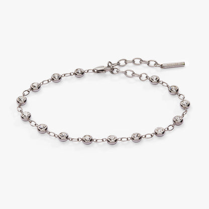 Alex and Ani Crystal Pebble Chain Bracelet