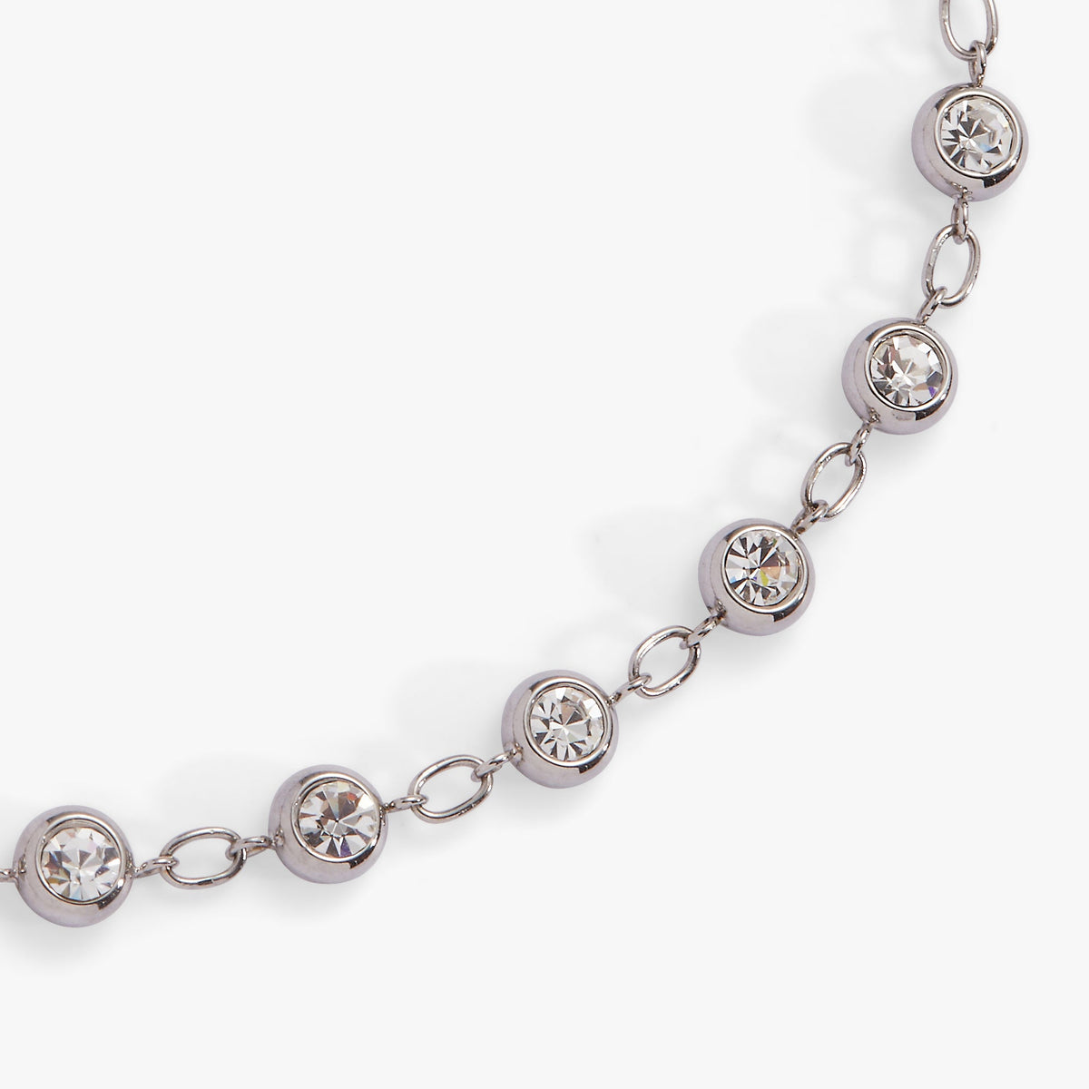 Alex and Ani Crystal Pebble Chain Bracelet