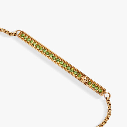 Alex and Ani Birthstone Pave Bolo - August