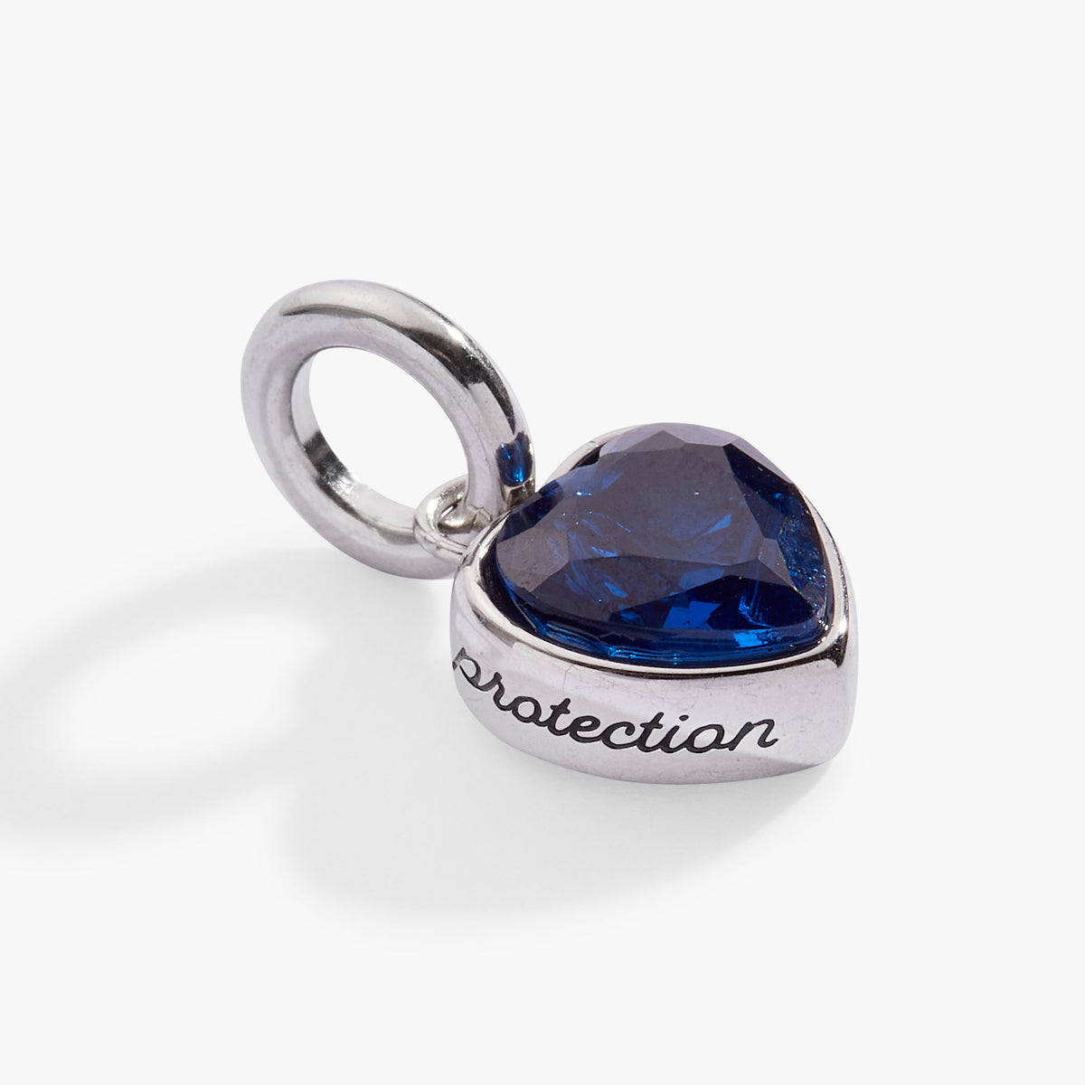 Alex and Ani Protection' Heart Birthstone Charm-SEPTEMBER