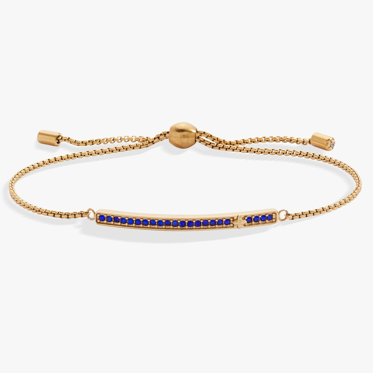 Alex and Ani Birthstone Pave Bolo - September
