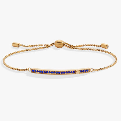 Alex and Ani Birthstone Pave Bolo - September