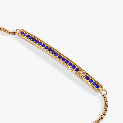 Alex and Ani Birthstone Pave Bolo - September