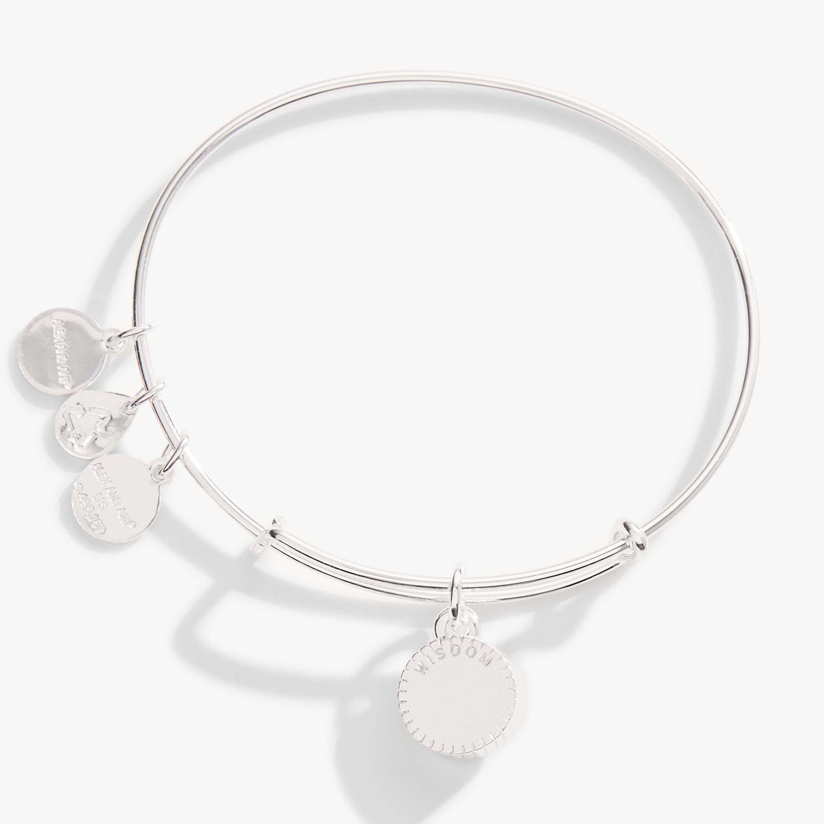 Alex and Ani Sapphire September Birthstone Charm Bangle