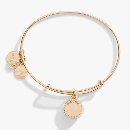 Alex and Ani Sapphire September Birthstone Charm Bangle
