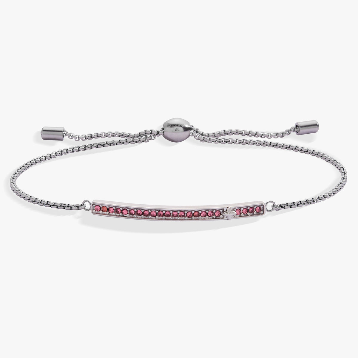 Alex and Ani Birthstone Pave Bolo - October