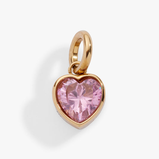 Alex and Ani Serenity' Heart Birthstone Charm-OCTOBER