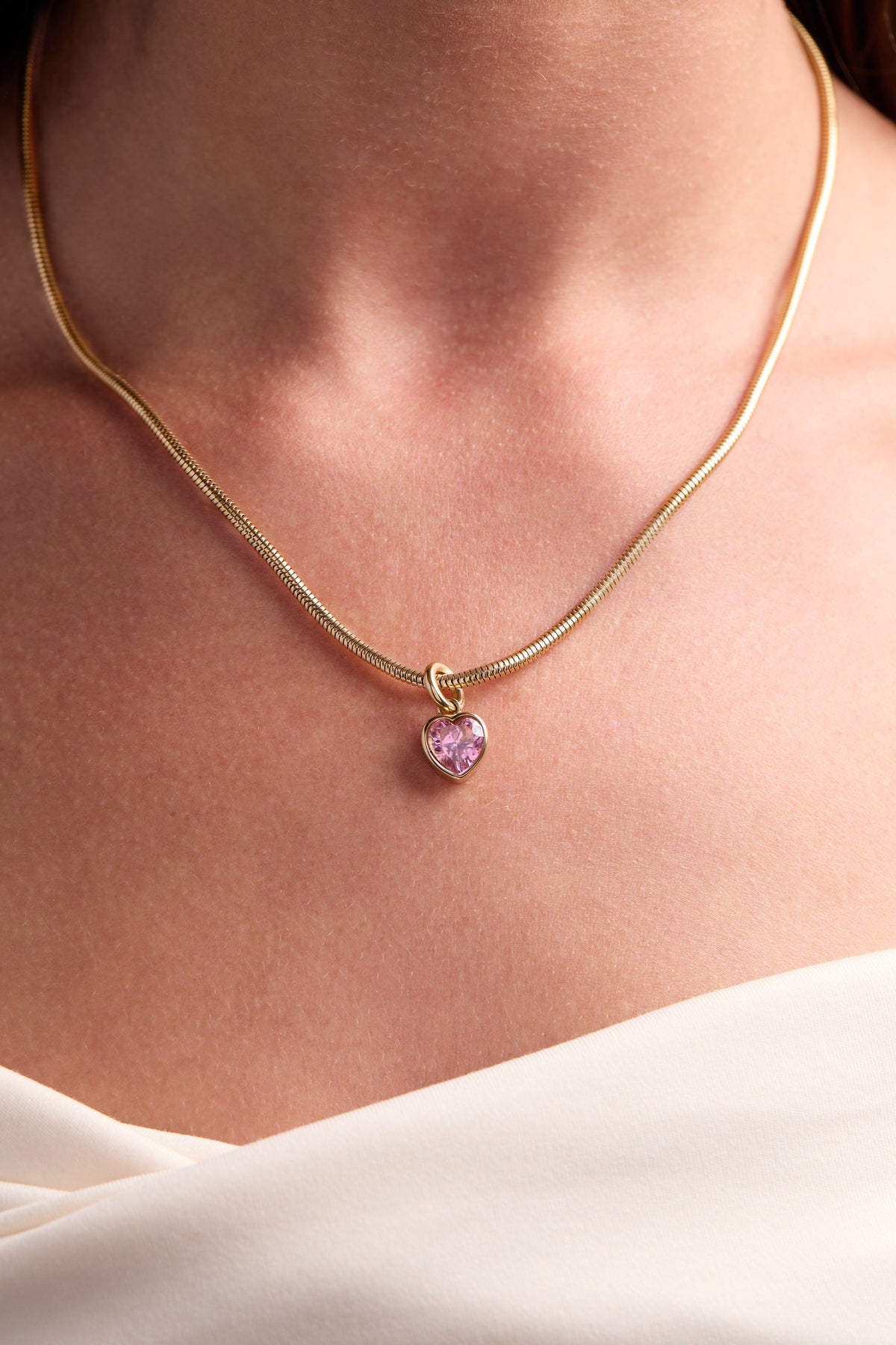 Alex and Ani Serenity' Heart Birthstone Charm-OCTOBER