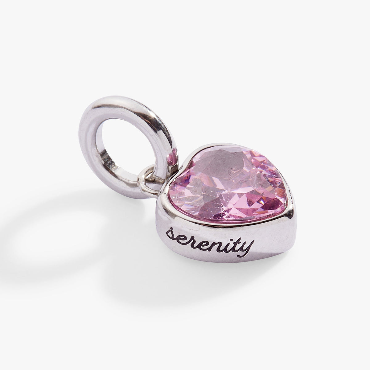 Alex and Ani Serenity' Heart Birthstone Charm-OCTOBER