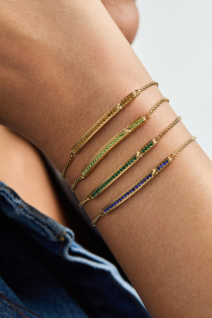 Alex and Ani Birthstone Pave Bolo - November