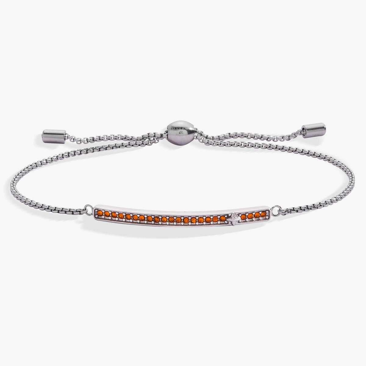 Alex and Ani Birthstone Pave Bolo - November