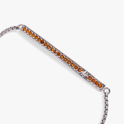 Alex and Ani Birthstone Pave Bolo - November