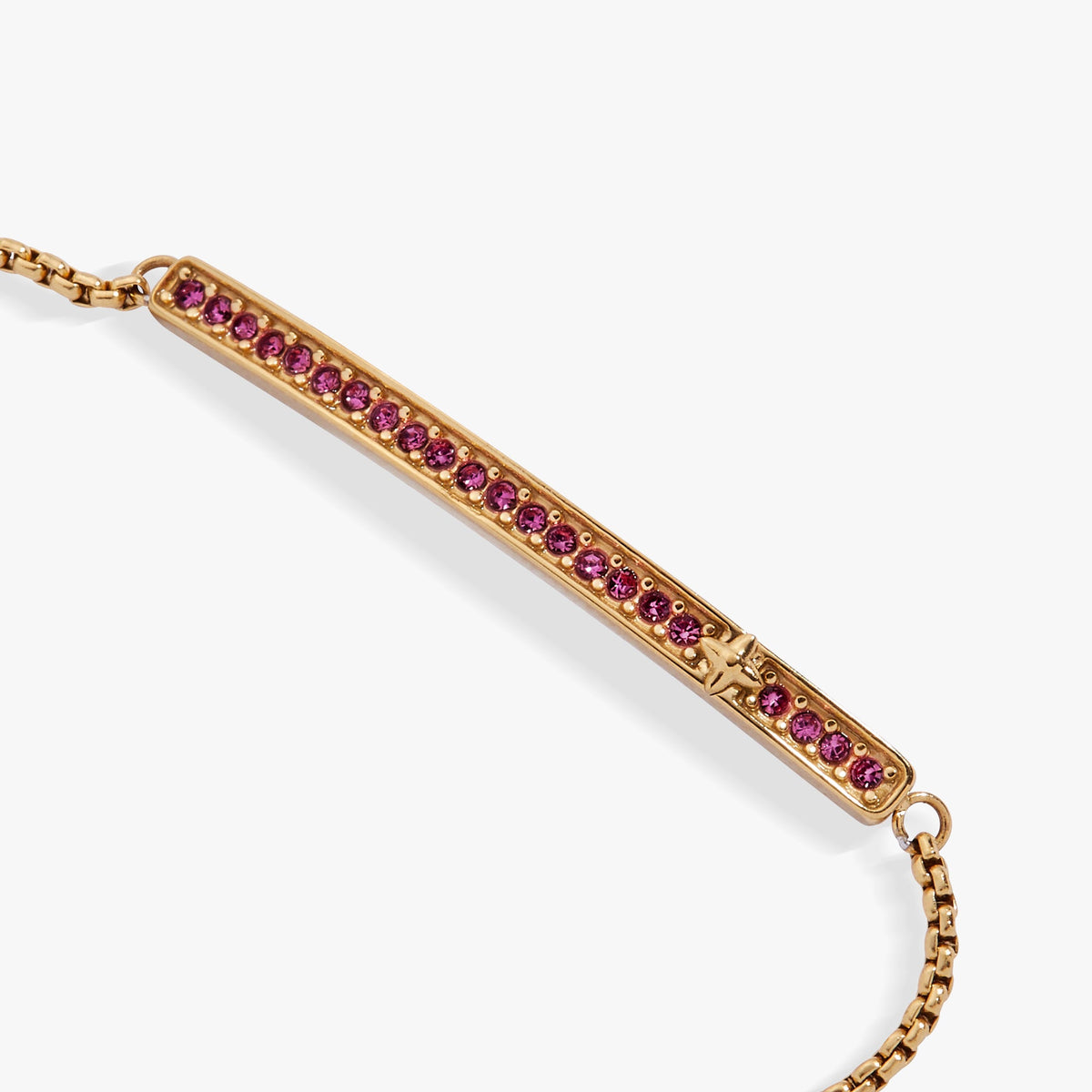 Alex and Ani Birthstone Pave Bolo - February
