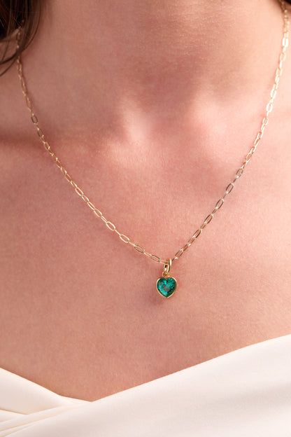 Alex and Ani Wisdom' Heart Birthstone Charm-DECEMBER