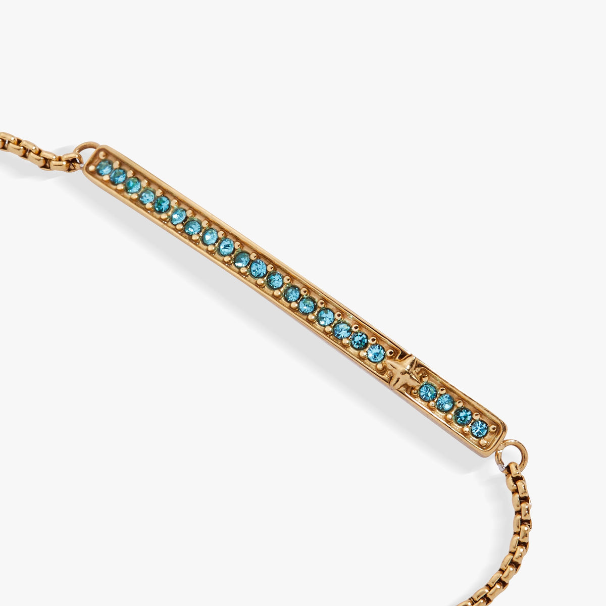 Alex and Ani Birthstone Pave Bolo - March