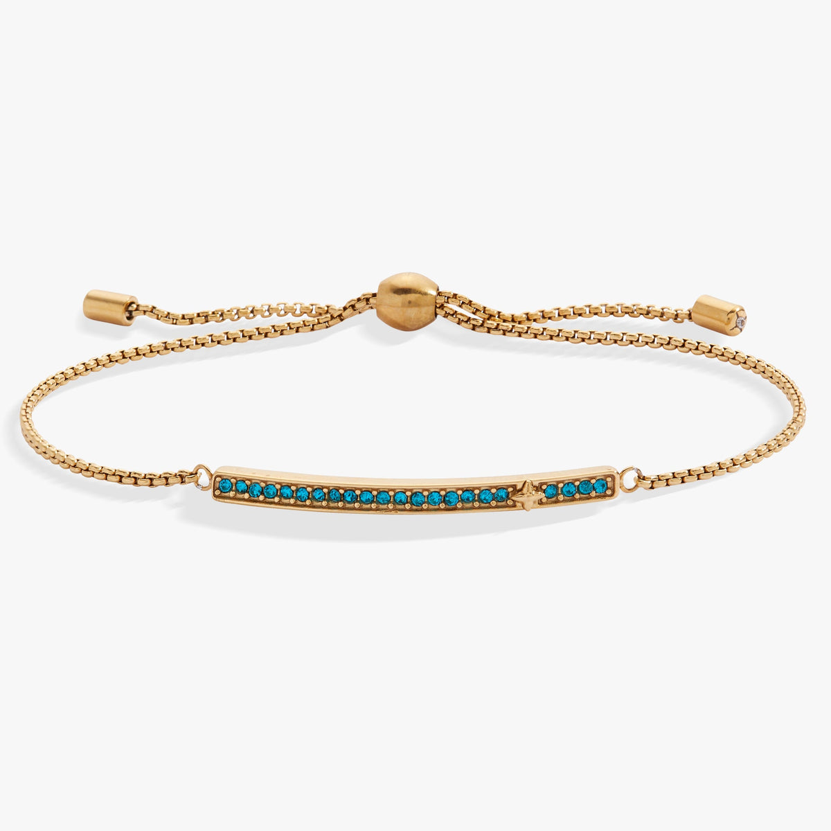 Alex and Ani Birthstone Pave Bolo - December