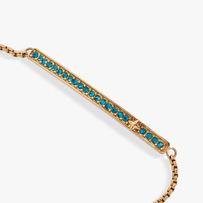 Alex and Ani Birthstone Pave Bolo - December