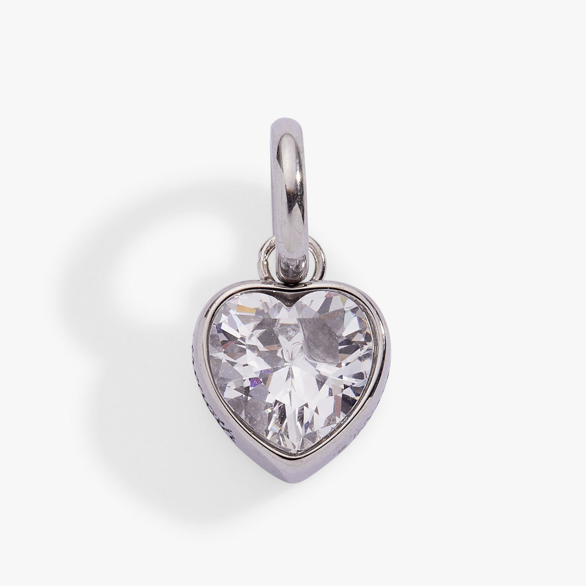 Alex and Ani Strength' Heart Birthstone Charm-APRIL