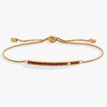 Alex and Ani Birthstone Pave Bolo - January