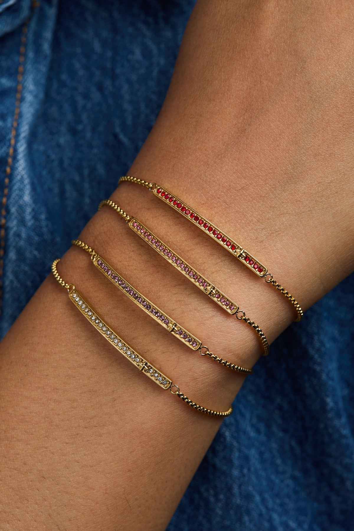 Alex and Ani Birthstone Pave Bolo - April