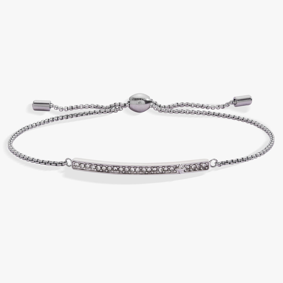 Alex and Ani Birthstone Pave Bolo - April