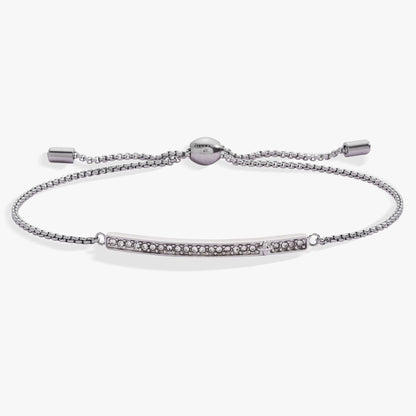 Alex and Ani Birthstone Pave Bolo - April