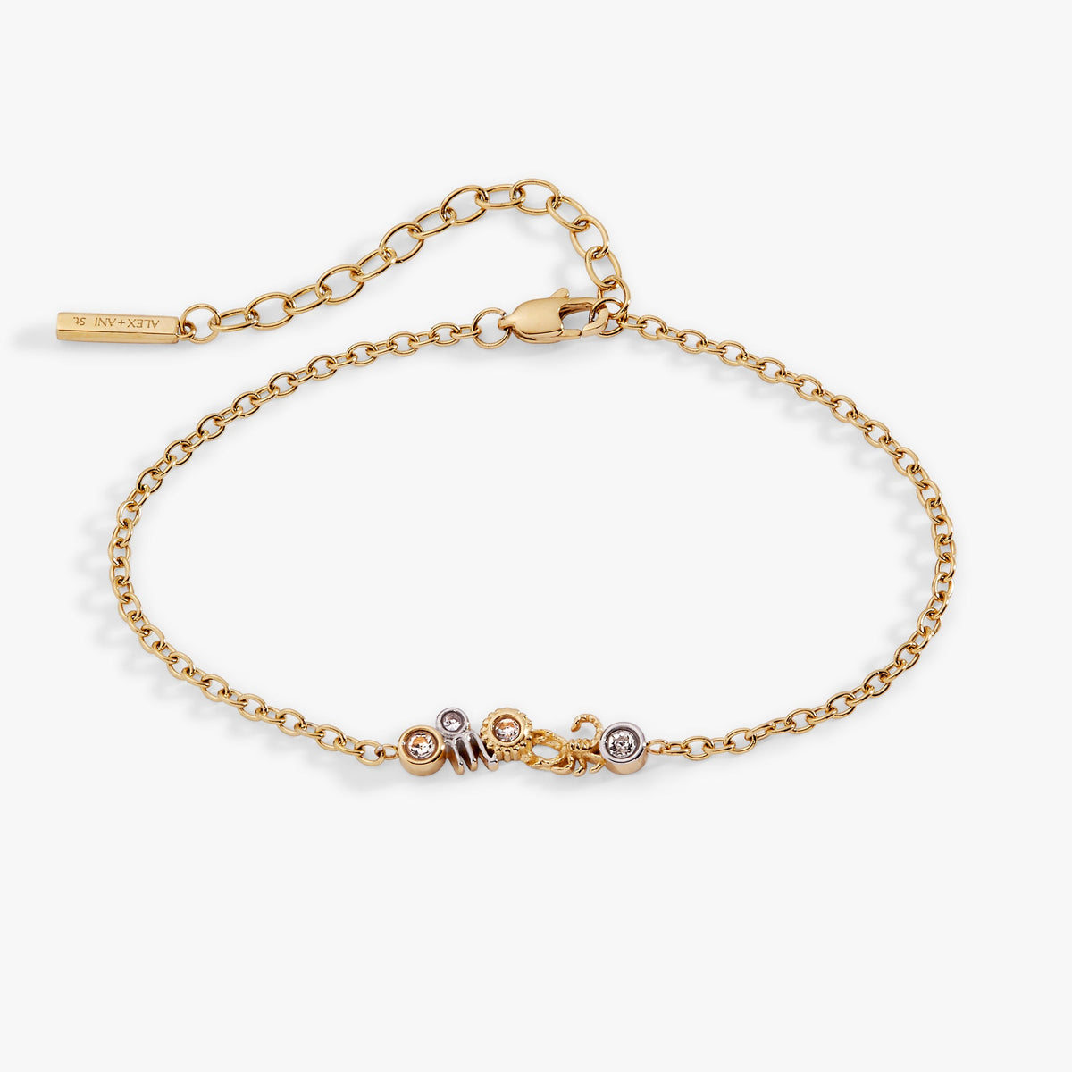Alex and Ani Scorpio Symbol Inline Bracelet