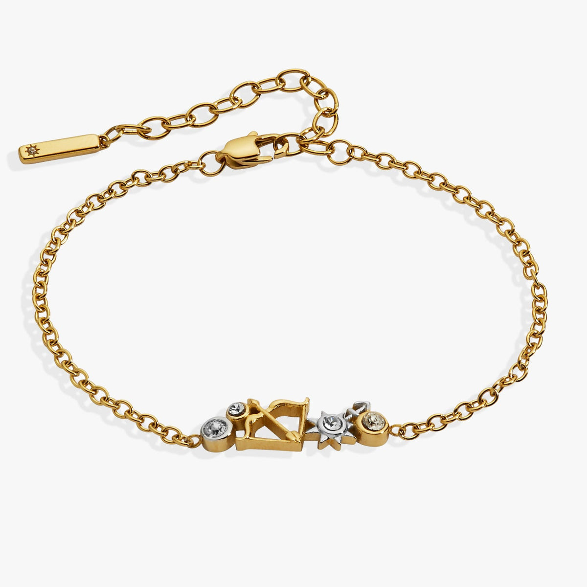Alex and Ani Sagittarius Symbol Inline Bracelet