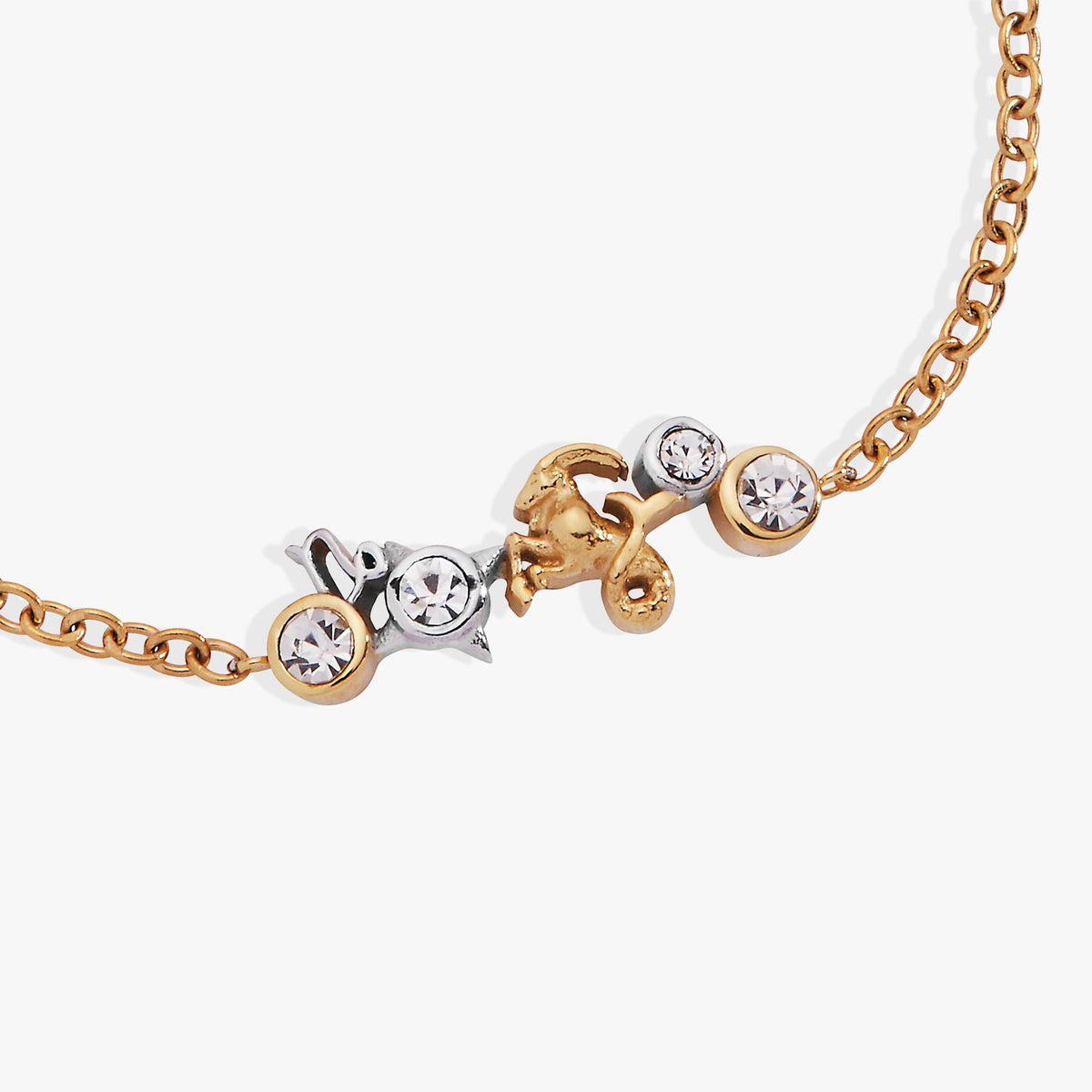 Alex and Ani Capricorn Symbol Inline Bracelet