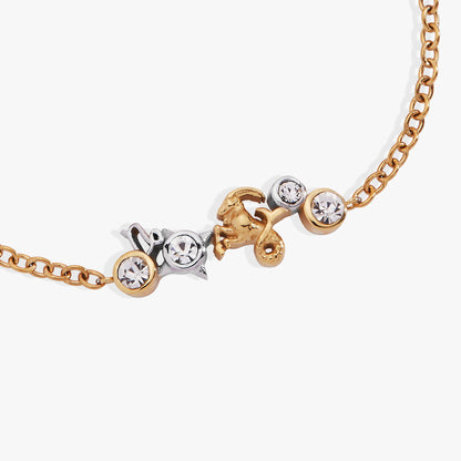 Alex and Ani Capricorn Symbol Inline Bracelet
