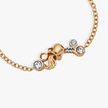 Alex and Ani Aquarius Symbol Inline Bracelet